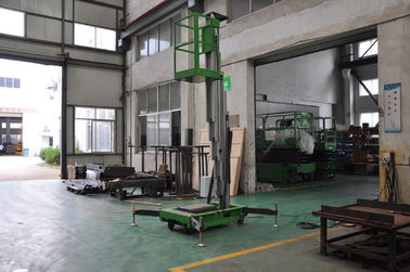 Single Mast Aerial Work Platform Vertical Lift With AC Power Supply