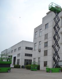 DC Motor Drive Self Propelled Platform Electric Aerial Work Platform Max 13.8m with CE Certificate