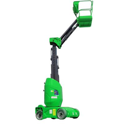 Self-Propelled Mast Lift Platform Compact Efficient for Elevated Work