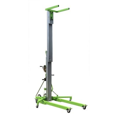 Portable Manual Material Lift with Manual One Speed Winch