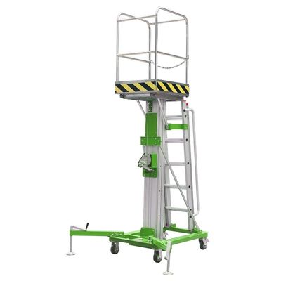 Manual Elevating Lift Manual Winch Elevating Work Platform