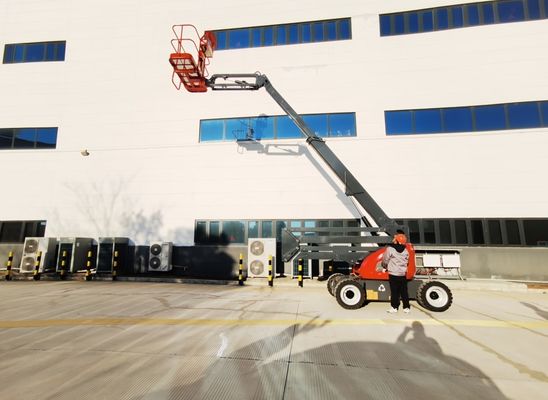 Compact Articulating Lift For Complex Work Environments