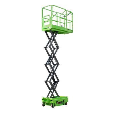 3m 3.9m DC Powered Mini Scissor Lift , Small Electric Scissor Lifts CE