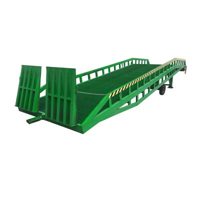 Adjustable Heavy duty Container mobile yard ramp for Loading Cargos