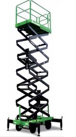 Manual Pushing Mobile Scissor Lift Table Aerial Work Platform 500kg 12m
