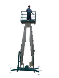 12m Lifting Heihght Mobile Aluminum Aerial Work Platform with Extension Platform
