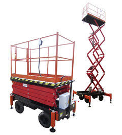 300Kg Portable Mobile Aerial Hydraulic Lift Platform for Painting / Cleaning