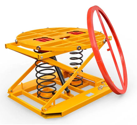 Oem Palletpal 1ton Cargo Lift Table Lever Loader CE ISO