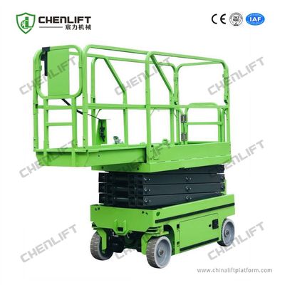 5.8 Meters Lifting Height Self Propelled Scissor Lift With Automatic Walking Function