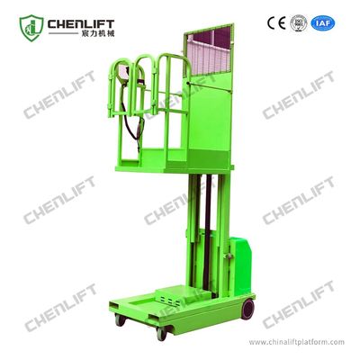 2.7 - 4.5m Self Propelled Electric Order Picker Machine Use In Warehouse