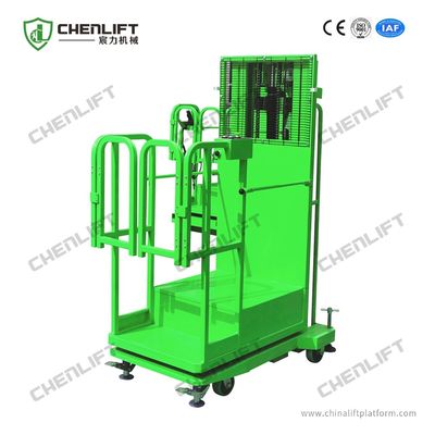 200kg Semi - Electric Aerial Warehouse Order Picker 2.7m 3.3m 4.0m 4.5m