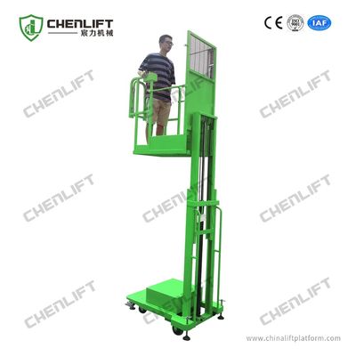 4.5m Platform Height Semi Automatic Electric Order Picker With 200kg Load Capacity