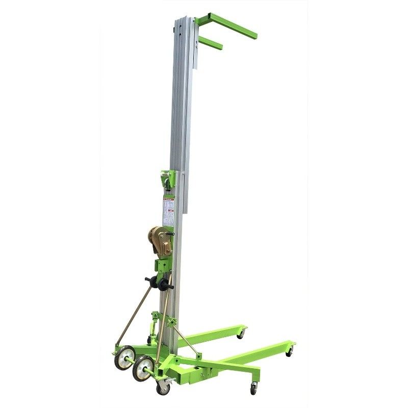 Compact / Portable Manual Material Lift with Manual One Speed Winch