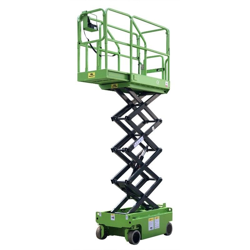 MX390S 240kg Load Self Propelled Mini Scissor Lift Hydraulic Turning Wheel