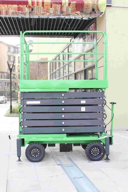 Lifting Height 16m Hydraulic Mobile Scissor Lift with 300Kg Loading Weight